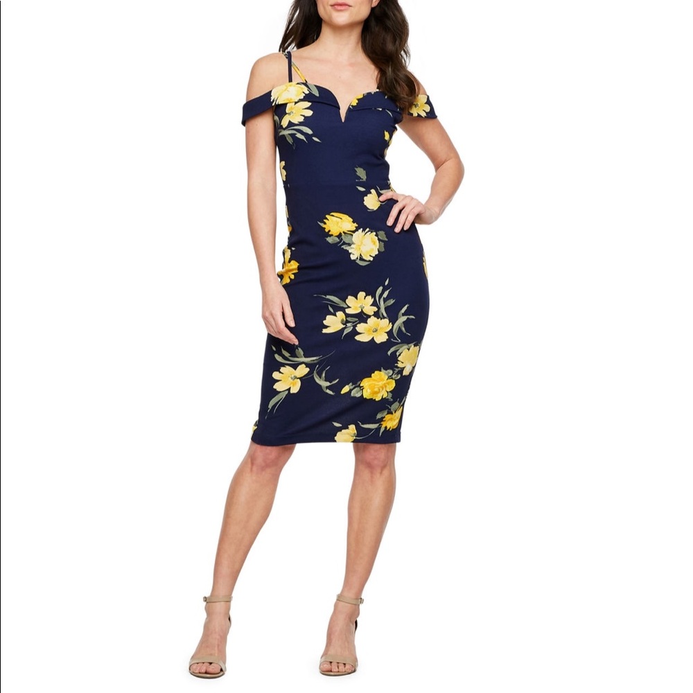 BNWT baby and yellow floral dress